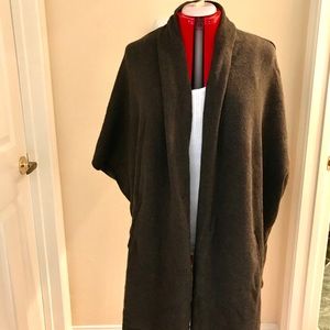 Eileen Fisher Wool Poncho -NWT